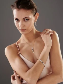 Best Apart Bransoletka  z żółtego złota z brylantami - 1,58 ct - próba 585