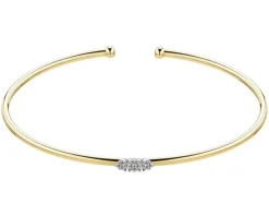 Apart Bransoletka z żółtego złota z brylantami - 0,04 ct - próba 375< Wszystkie