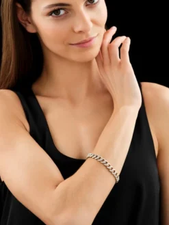 Apart Bransoletka z żółtego złota z diamentami - 19 cm - 2,10 ct - próba 585< Wszystkie