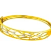 Sale Apart Bransoletka z żółtego złota z diamentami - 0,05 ct - próba 585