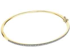 New Apart Bransoletka z żółtego złota z brylantami - 0,50 ct - próba 585