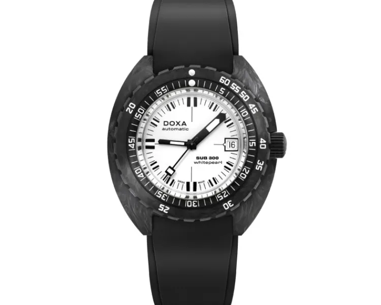 Hot Doxa Sub SUB 300 CARBON WHITEPEARL
