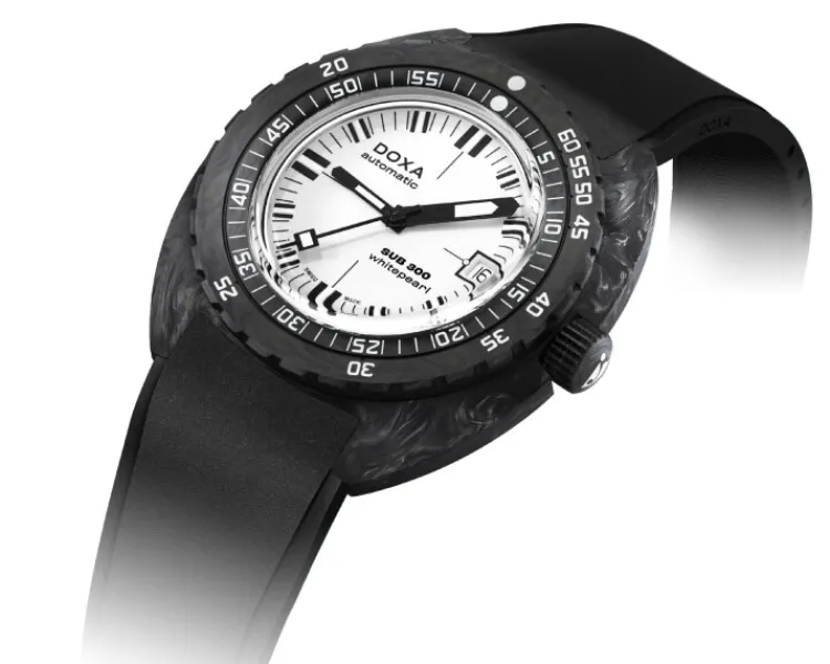 Hot Doxa Sub SUB 300 CARBON WHITEPEARL