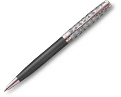 Parker Długopis Sonnet premium metal & grey PGT< Długopisy Parker