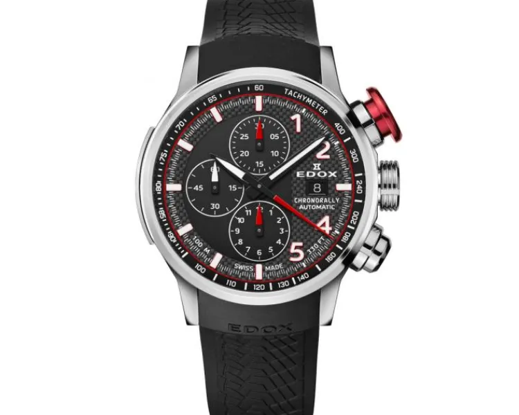Outlet Edox Chronorally Chronograph Automatic