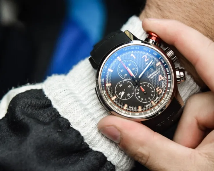 Outlet Edox Chronorally Chronograph Automatic