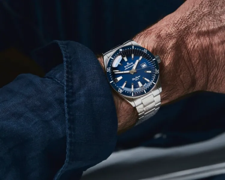 Clearance Edox Sky Diver Automatic