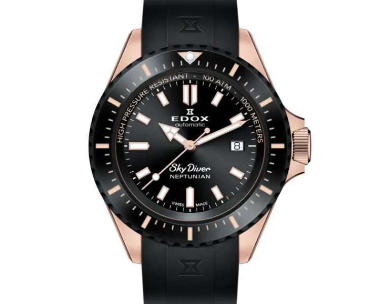 Edox Sky Diver Neptunian Automatic< Zegarki Męskie