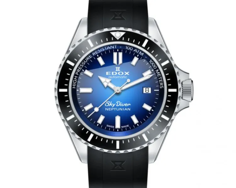 Best Edox Sky Diver Neptunian Automatic