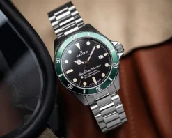 Sale Edox Sky Diver 70's Military Limited Edition