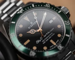 Sale Edox Sky Diver 70's Military Limited Edition