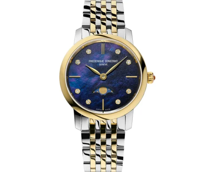 Frederique Constant Slimline Ladies Moonphase< Zegarki Damskie