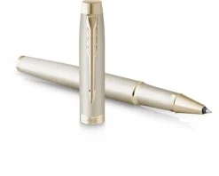 Parker IM professionals monochrome champagne< Pióra Kulkowe