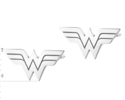 Discount Apart Kolczyki srebrne - DC, Wonder Woman, Warner Bros. Discovery