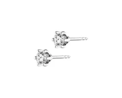 Clearance Apart Kolczyki z białego złota z brylantami - 0,36 ct - próba 750