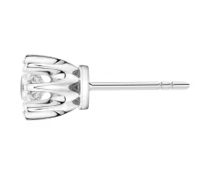 Apart Kolczyki z białego złota z brylantami - SI2/H - 0,68 ct - próba 585< Kolczyki Z Diamentami