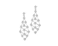 Apart Kolczyki z białego złota z brylantami - 1,82 ct - próba 750< Kolczyki Z Diamentami