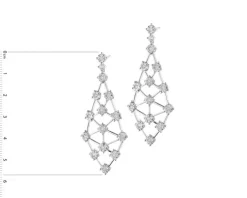 Apart Kolczyki z białego złota z brylantami - 1,82 ct - próba 750< Kolczyki Z Diamentami