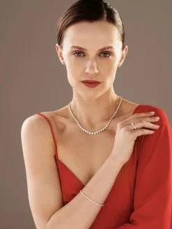 Apart Kolczyki z białego złota z brylantami - 0,36 ct - próba 750< Kolczyki Z Diamentami