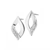 Apart Kolczyki z białego złota z diamentami - 0,008 ct - próba 375< Kolczyki Z Diamentami