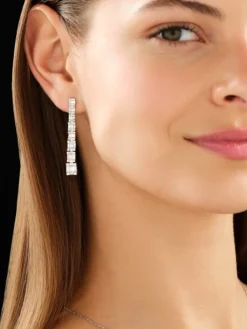 Apart Kolczyki z białego złota z diamentami - 1,99 ct - próba 750< Kolczyki Z Diamentami