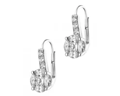 Apart Kolczyki z białego złota z diamentami - 1,34 ct - próba 585< Kolczyki Z Diamentami