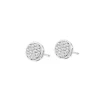 Apart Kolczyki z białego złota z diamentami - 0,12 ct - próba 750