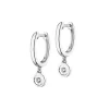 Apart Kolczyki z białego złota z brylantami - 0,05 ct - próba 585< Kolczyki Z Diamentami