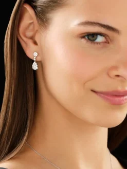 Apart Kolczyki z białego złota z brylantami - 1,40 ct - próba 585< Kolczyki Z Diamentami