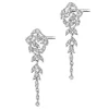 Apart Kolczyki z białego złota z diamentami - 0,58 ct - próba 585< Kolczyki Z Diamentami