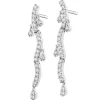 Online Apart Kolczyki z białego złota z brylantami - 0,80 ct - próba 585