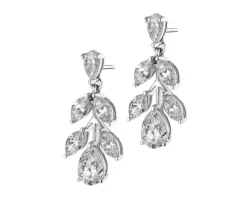 Apart Kolczyki z białego złota z diamentami - 2,28 ct - próba 750< Wszystkie