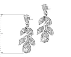Apart Kolczyki z białego złota z diamentami - 2,28 ct - próba 750< Wszystkie