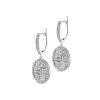 Apart Kolczyki z białego złota z diamentami - 0,85 ct - próba 585< Wszystkie