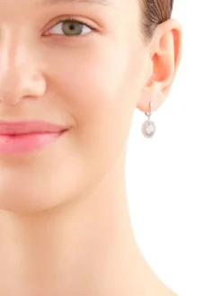Apart Kolczyki z białego złota z diamentami - 0,85 ct - próba 585< Wszystkie