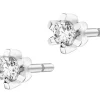 Apart Kolczyki z białego złota z brylantami - 0,08 ct - próba 585< Kolczyki Z Diamentami