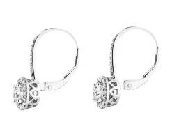 Apart Kolczyki z białego złota z brylantami - 0,86 ct - próba 750< Kolczyki Z Diamentami