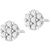 Apart Kolczyki z białego złota z brylantami laboratoryjnymi - 0,37 ct - próba 585< Kolczyki Z Diamentami