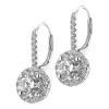 Best Apart Kolczyki z białego złota z brylantami – SI2/H - 2,47 ct - próba 750