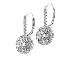 Best Apart Kolczyki z białego złota z brylantami – SI2/H - 2,47 ct - próba 750