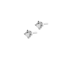 New Apart Kolczyki z białego złota z brylantami - 0,28 ct - próba 585