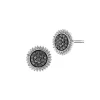 Outlet Apart Kolczyki z białego złota z diamentami - 0,32 ct - próba 585