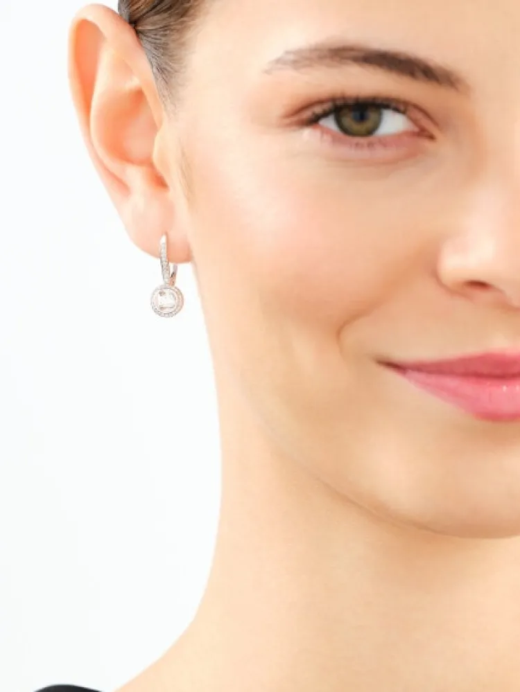 Apart Kolczyki z białego złota z diamentami - 0,33 ct - próba 750< Kolczyki Z Diamentami