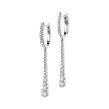 Outlet Apart Kolczyki z białego złota z diamentami - 0,50 ct - próba 585