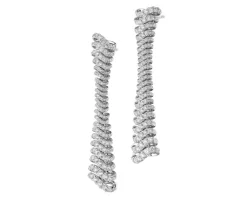 Apart Kolczyki z białego złota z brylantami - 2,30 ct - próba 750< Wszystkie