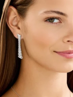 Apart Kolczyki z białego złota z brylantami - 2,30 ct - próba 750< Wszystkie