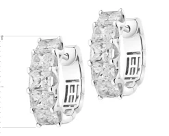 Apart Kolczyki z białego złota z diamentami - 5,11 ct - próba 750< Wszystkie