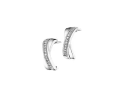 Apart Kolczyki z białego złota z diamentami - 0,08 ct - próba 585< Kolczyki Z Diamentami
