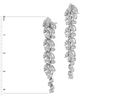 Apart Kolczyki z białego złota z  brylantami - 1,30 ct - próba 750< Kolczyki Z Diamentami