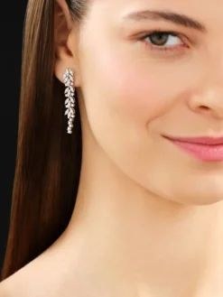 Apart Kolczyki z białego złota z  brylantami - 1,30 ct - próba 750< Kolczyki Z Diamentami